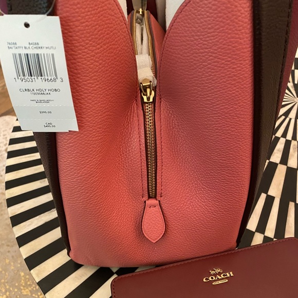 COACH HADLEY HOBO HANDBAG IN COLORBLOCK - Picture 9 of 9